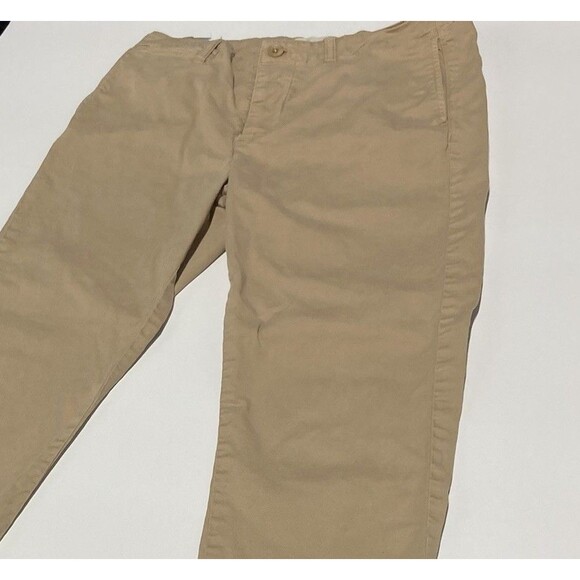 CURRENT/ELLIOTT Cuffed Button Fly Khaki Trouser Pants Women’s Size 28 - Picture 10 of 10